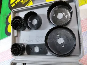 Carbon Hole Saw Set 16 PCS for Wood , Plastics Etc