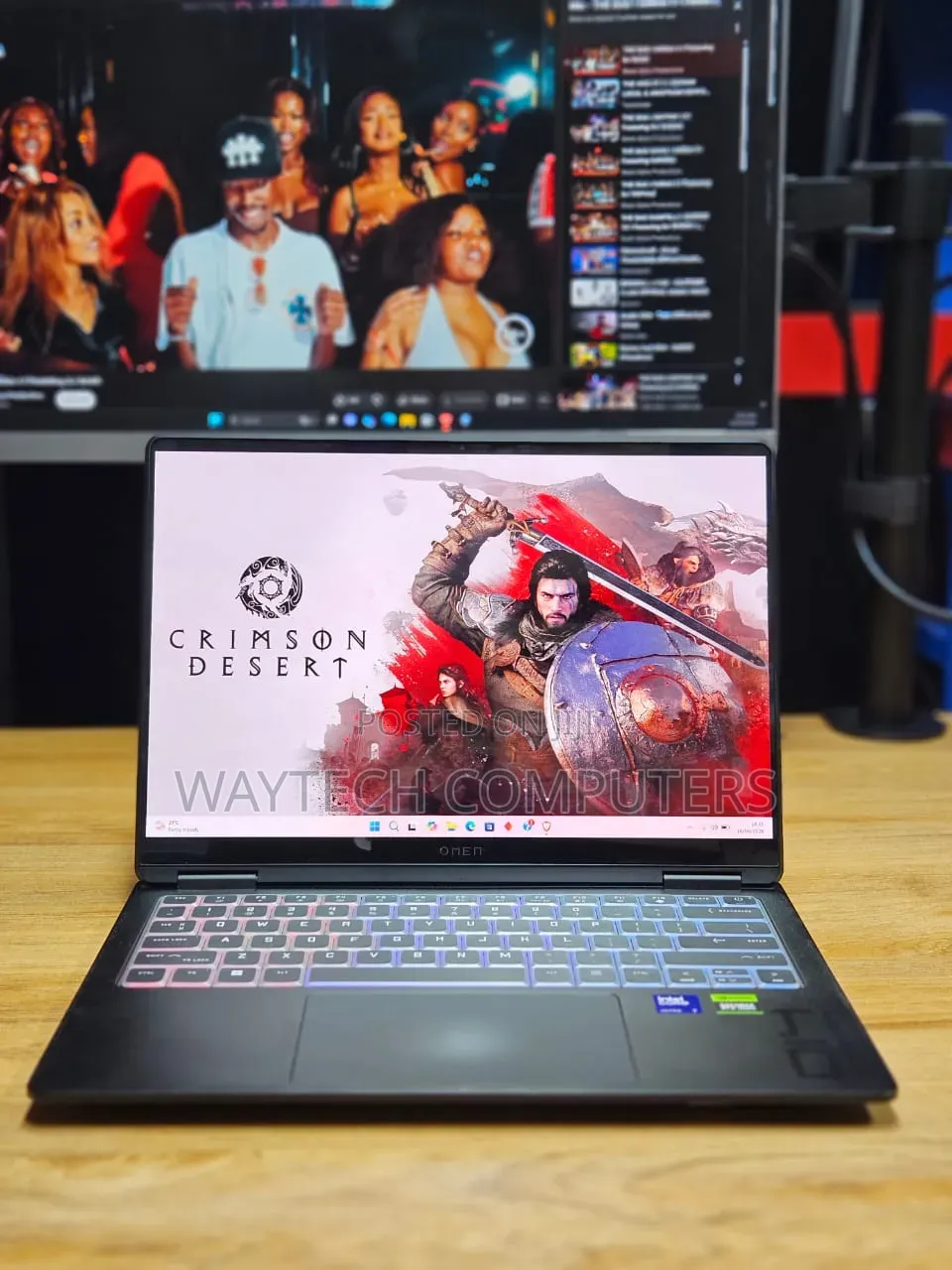 Laptop HP Omen Transcend 14-fb0023dx 16GB Intel Core Ultra 7 SSD 512GB