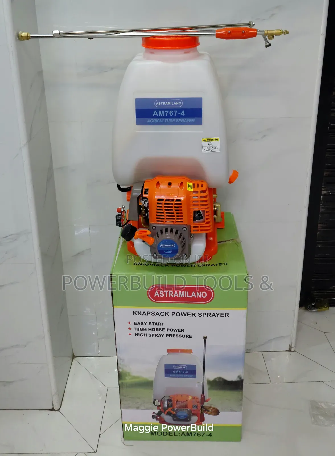 Astramilano 25L Backpack AC767-4 Knapsack Sprayer