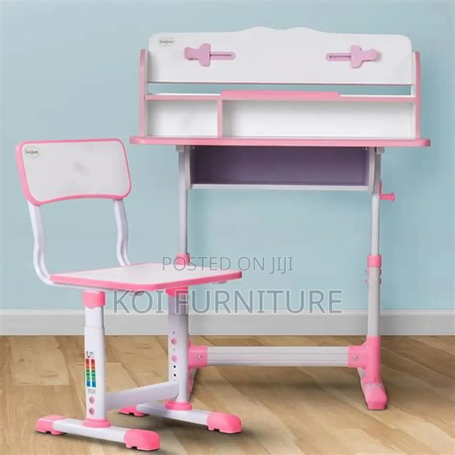 Home Desk; Kids Extendable Height Stand Desk Chair Set