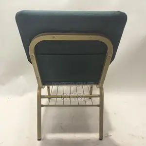 Office Chair; Fabric Stackable Church Chair