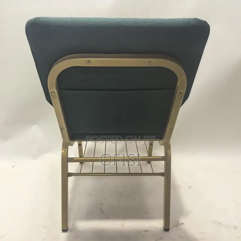 Office Chair; Fabric Stackable Church Chair
