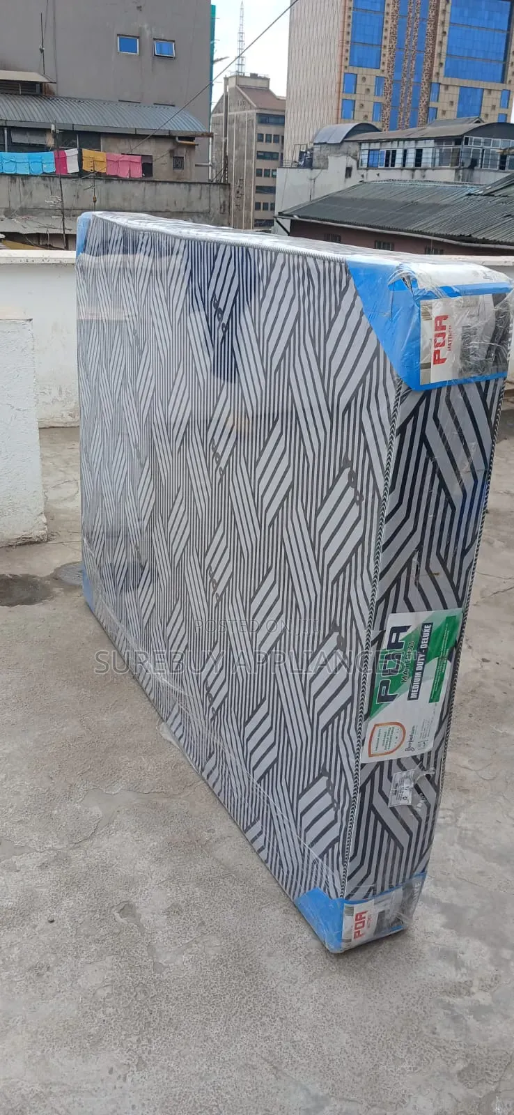 4x6x8 Inch Plain Poa Jumbo Mattress – Durable Comfortable Sleep