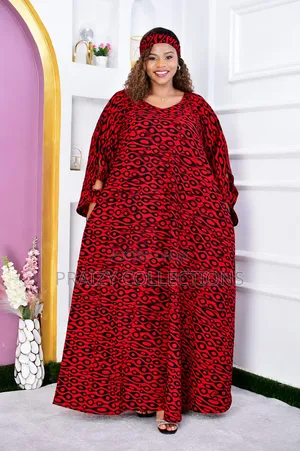 African Ankara Long Sleeved Free Dress