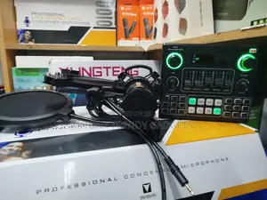 BM800 Recording Microphone Kit With V9 Sound Card