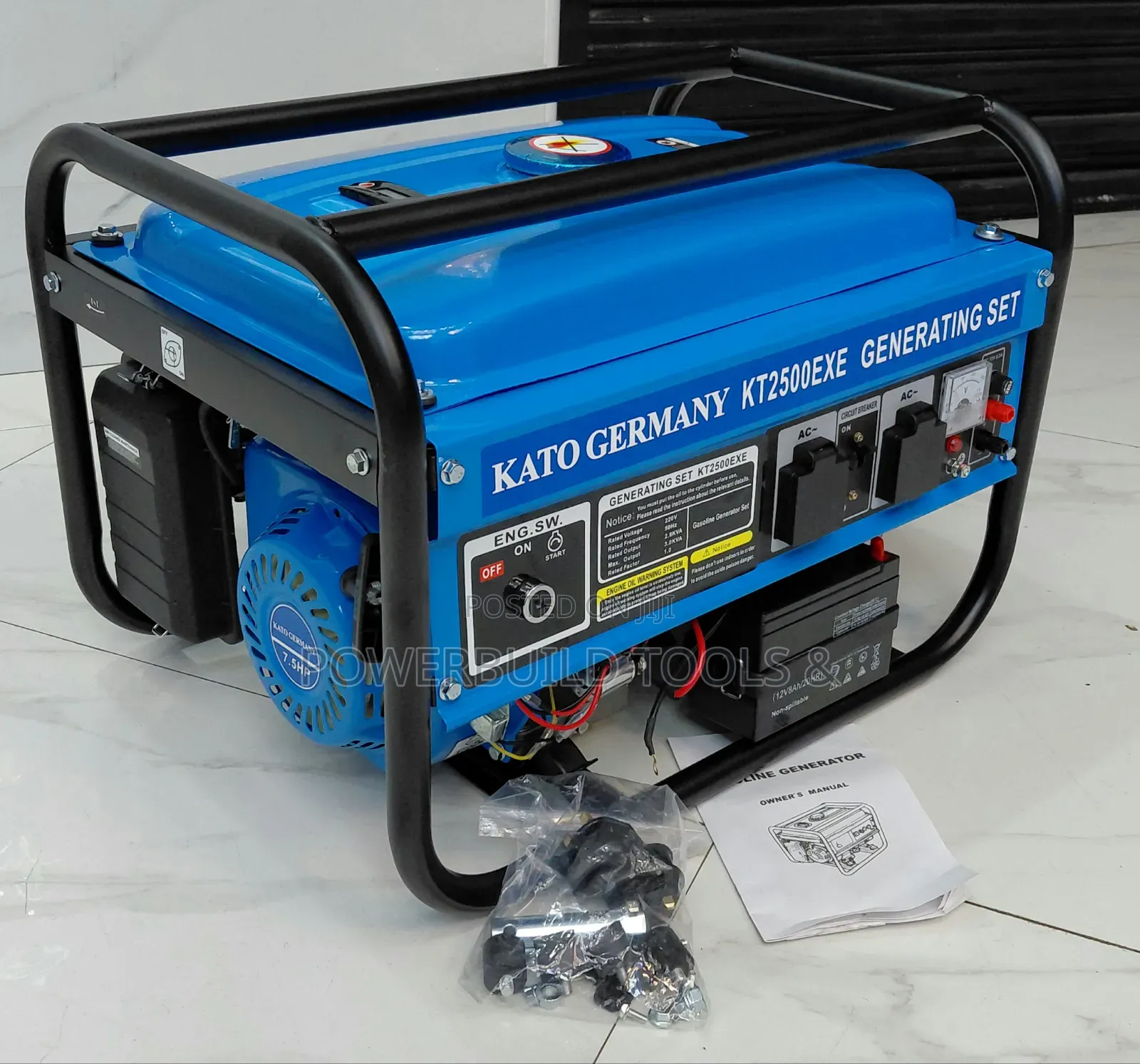 Kato Germany KT2500EXE 2.8kva Keystart Petrol Generator