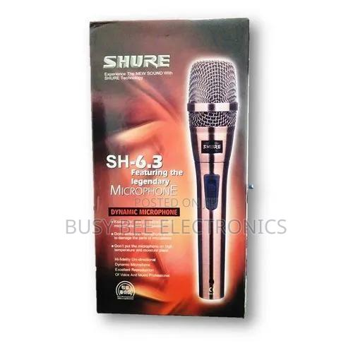 Shure SH 6.3 Microphone With Cable - Gold - main view