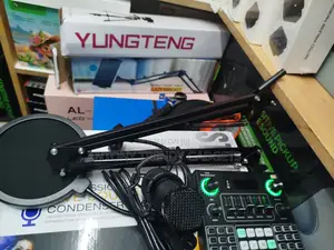 BM800 Condenser Mic V9 Live Streaming Recording Kit