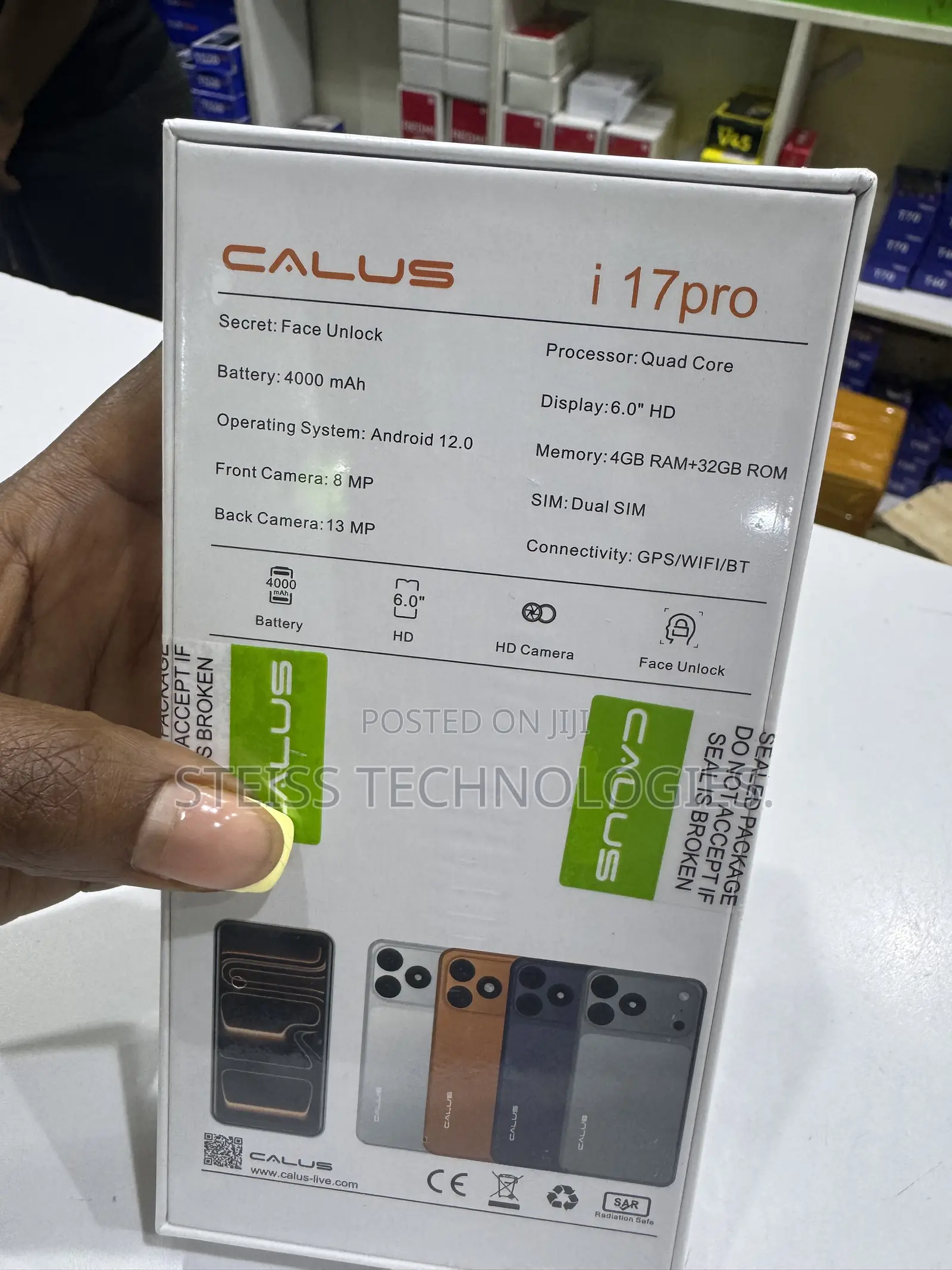 New Calus Spark 10 Pro 16 GB Orange