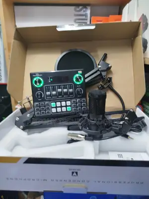 Professional BM800 Microphone Kit With V9 Audio Interface