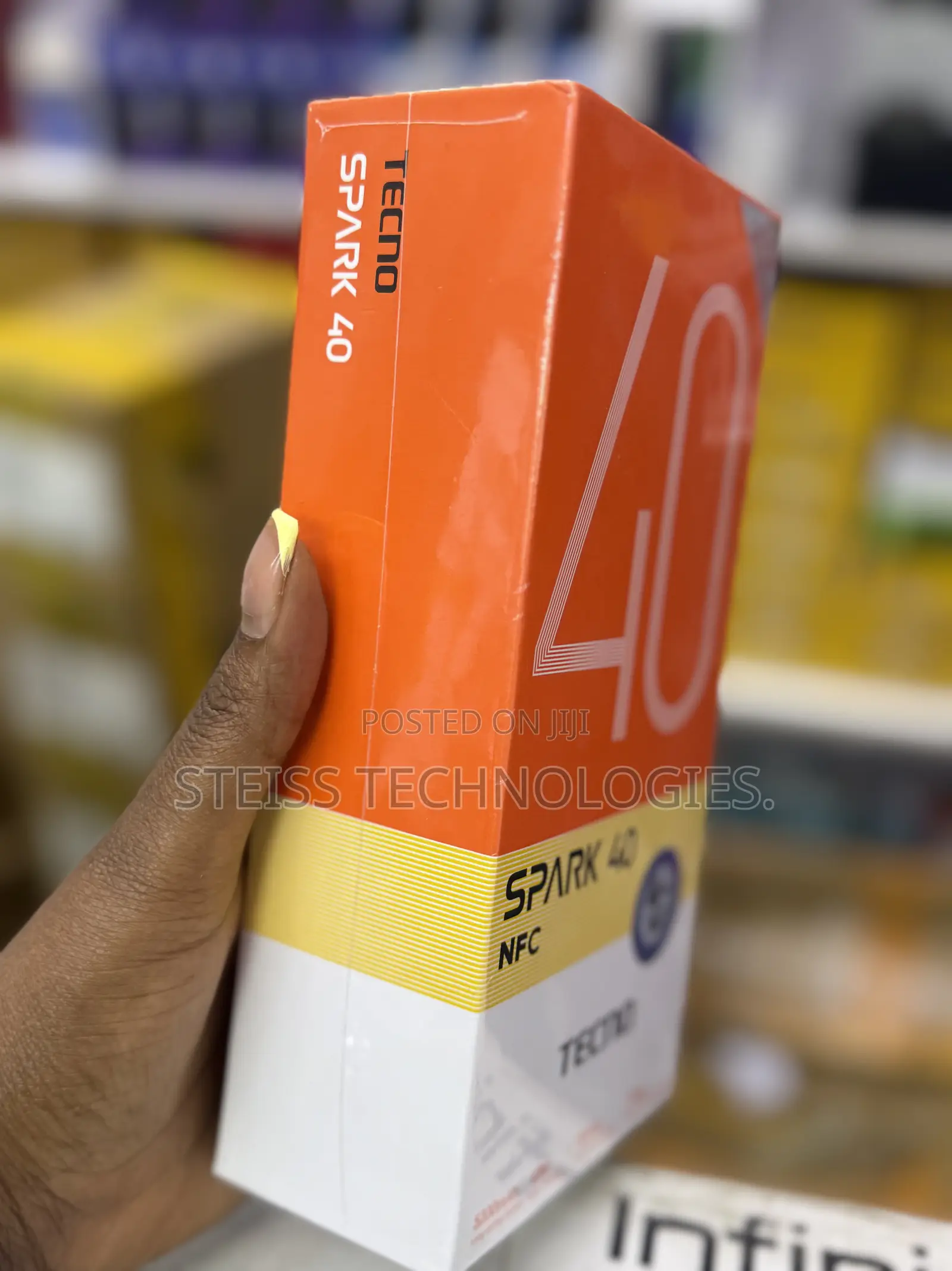 New Tecno Spark 40 128 GB Gray