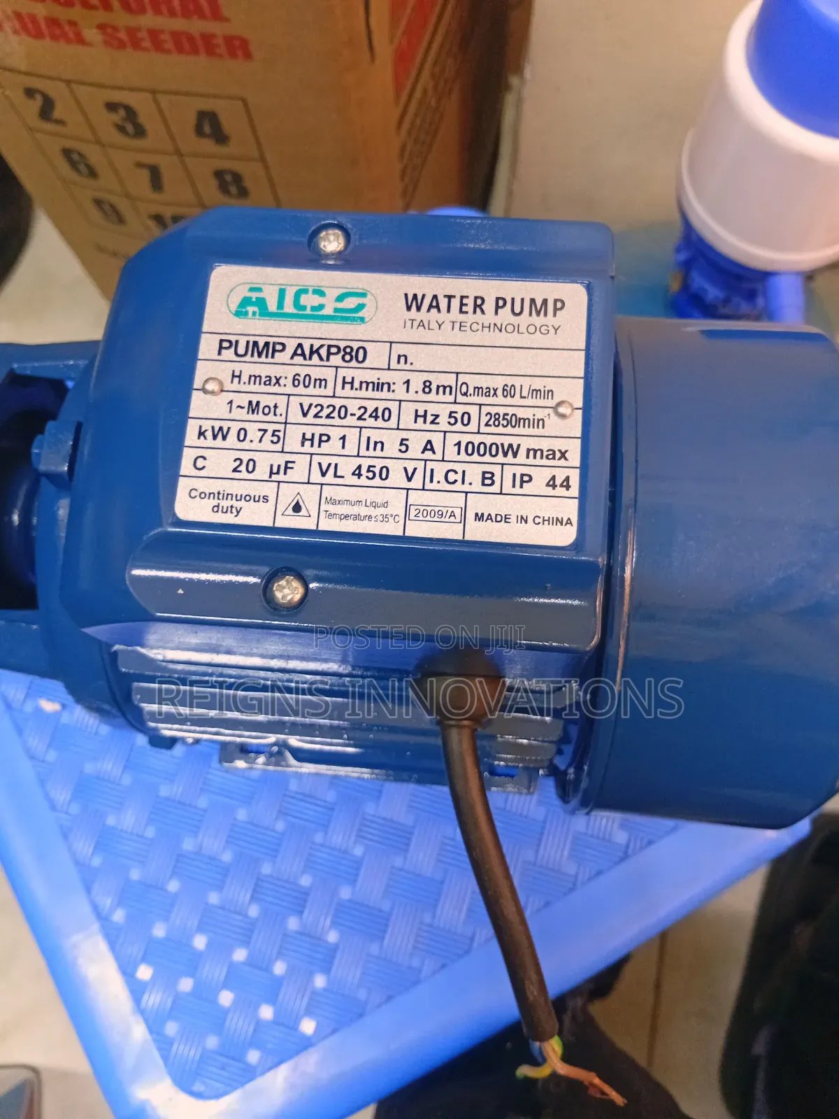 1HP High Pressure Pump