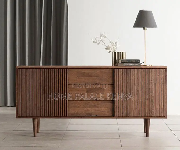 TV Stand: Japanese Sliding Door Multi Functional Cabinet