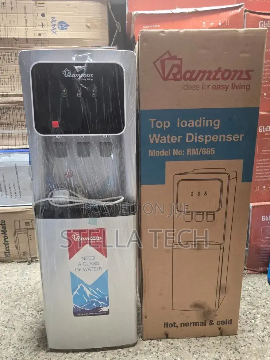 Ramtons Rm/685 3 Taps Dispenser With Compressor Cooling