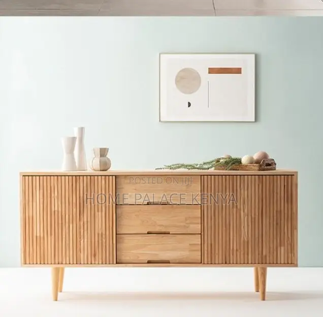 TV Stand: Japanese Sliding Door Multi Functional Cabinet