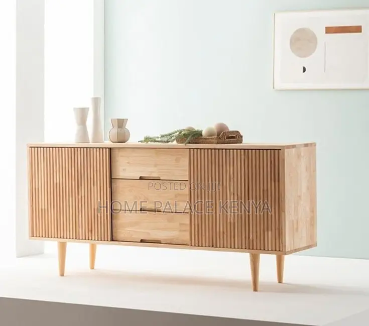 TV Stand: Japanese Sliding Door Multi Functional Cabinet
