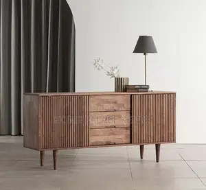 TV Stand: Japanese Sliding Door Multi Functional Cabinet
