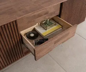 TV Stand: Japanese Sliding Door Multi Functional Cabinet