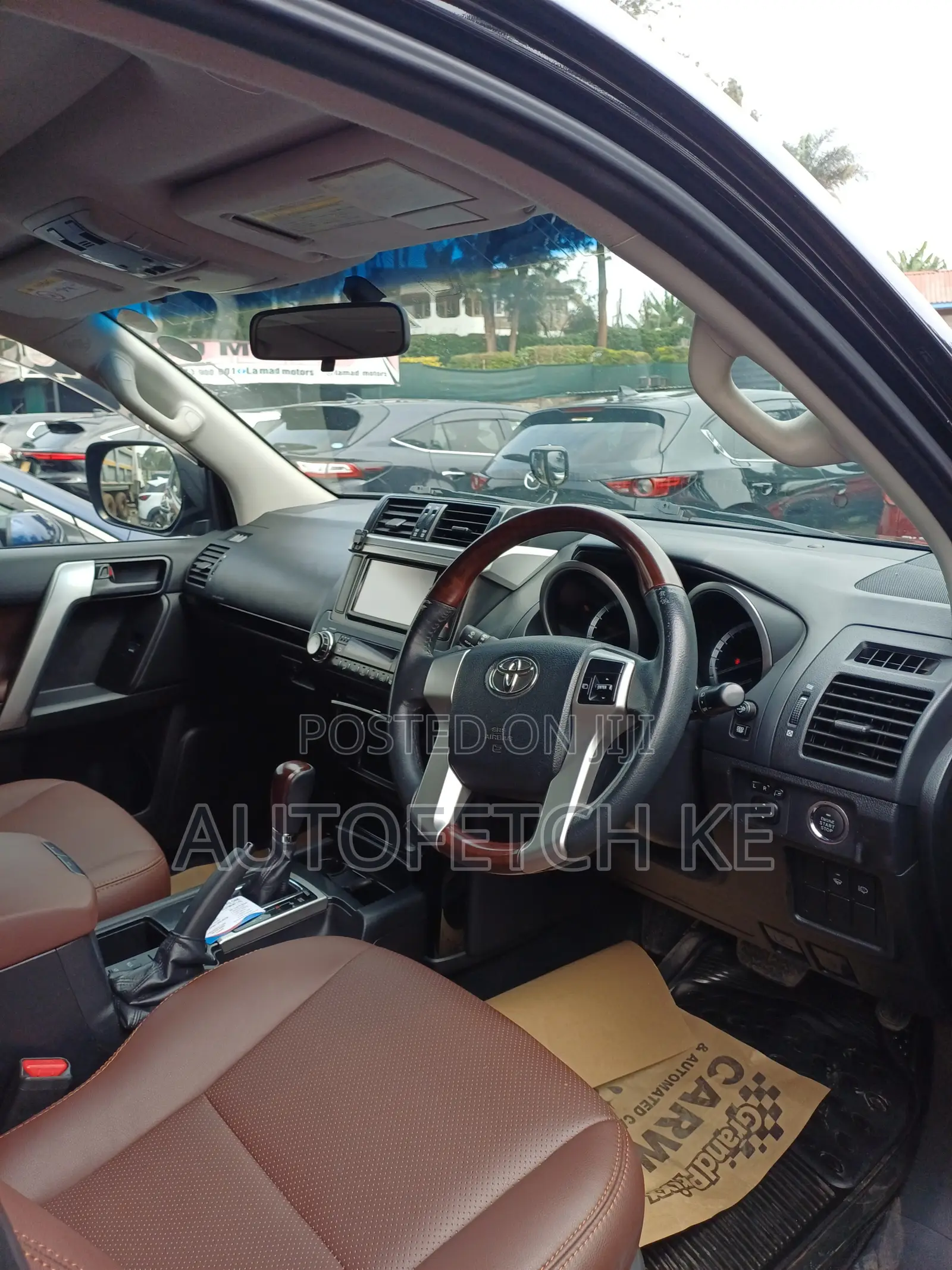 Toyota Land Cruiser Prado 2017 Gray