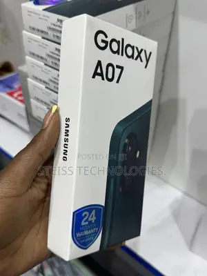 New Samsung Galaxy A07 128 GB Black