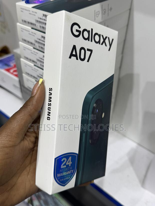 New Samsung Galaxy A07 128 GB Black - thumbnail 2