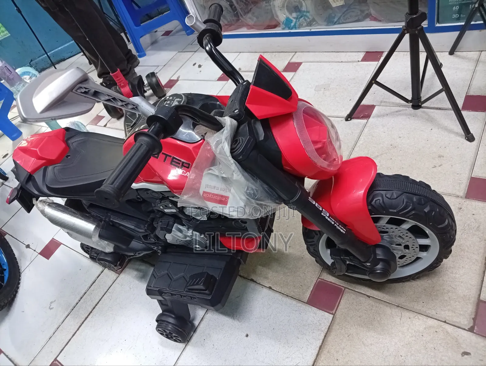 Kids Electric Bike With Music Forward and Reverse Gear