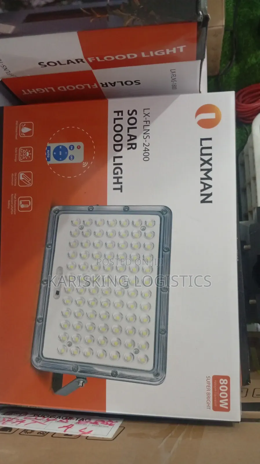 800 Watts Solar Panel Floodlight