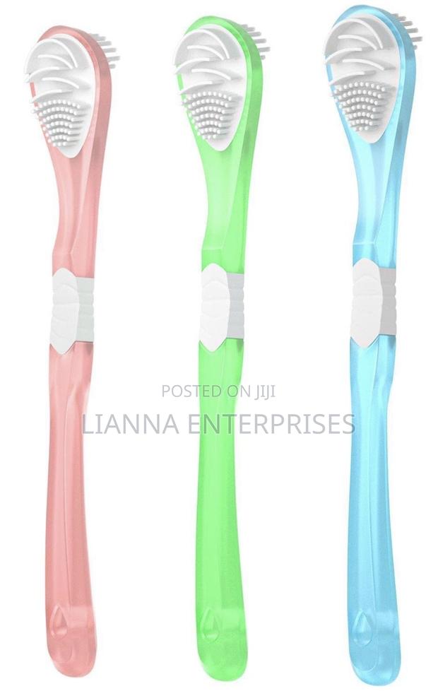 Double Sided Silicone Tongue Cleaner
