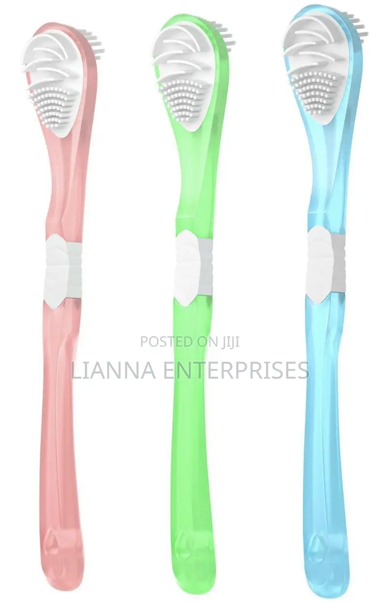 Double Sided Silicone Tongue Cleaner