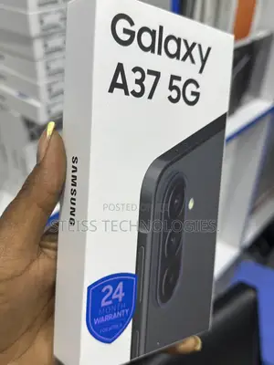New Samsung Galaxy A37 128 GB Black