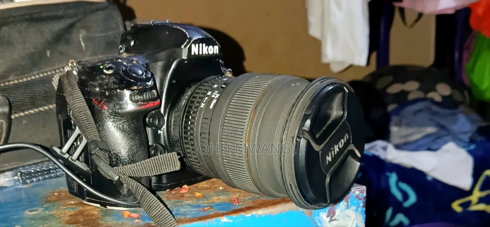 Nikon Camera With Sigma Lense