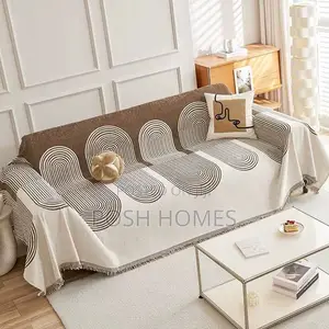 Big Fitting Reversible Chenille Cotton Sofa Blankets