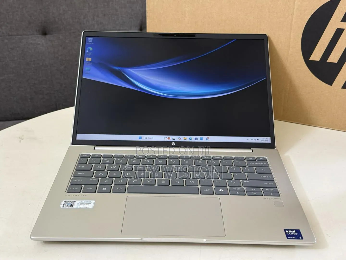 New Laptop HP 16GB Intel Core Ultra 7 SSD 512GB