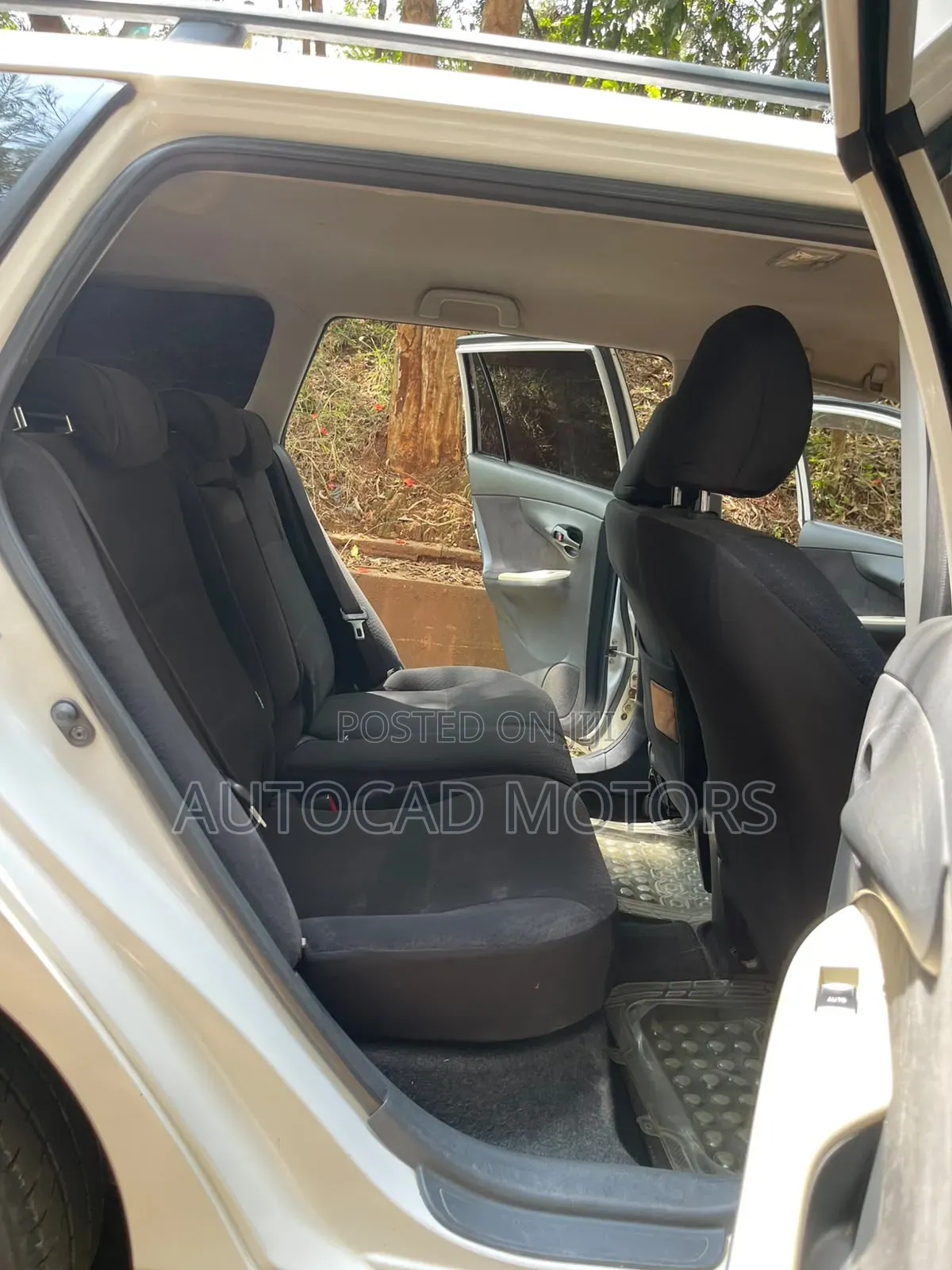 Toyota Corolla Fielder 2012 White