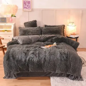 6pc Luxury Velvet Plush Duvet Set | Fits Up to 6×7