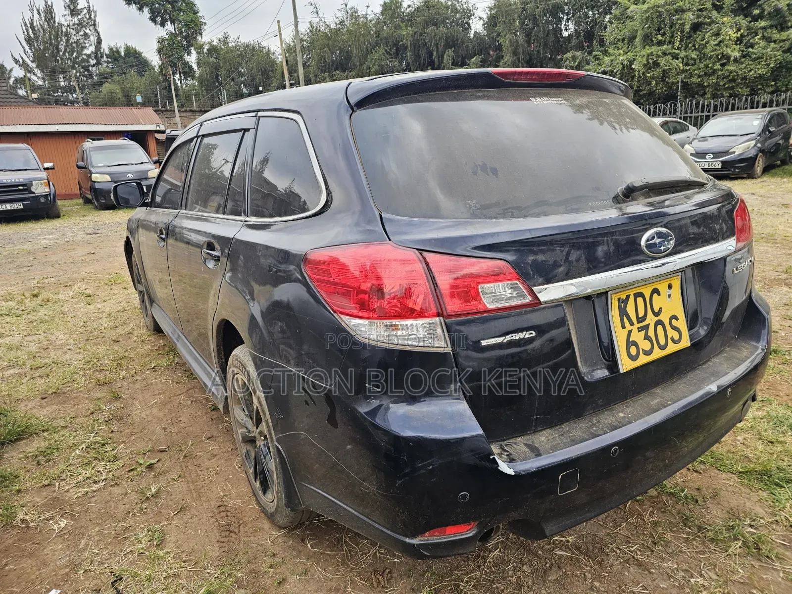 Subaru Legacy 2014 Blue