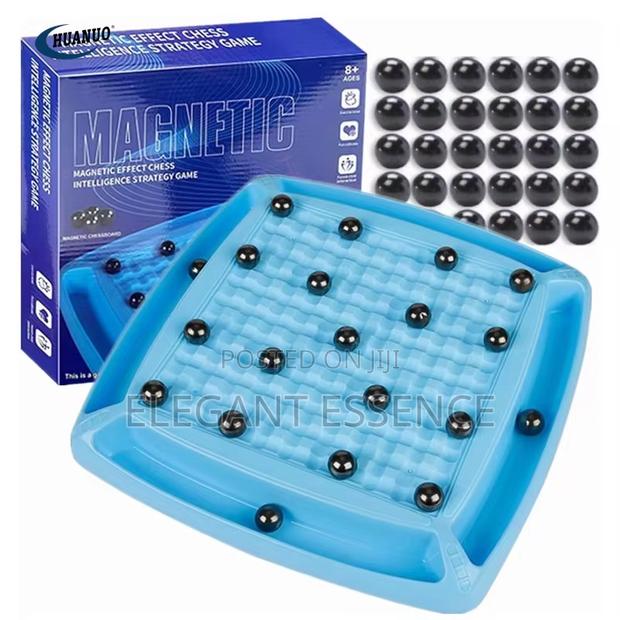32 PCS Stones Magnetic Chess Board Game Toys Magnetic Chess - main view