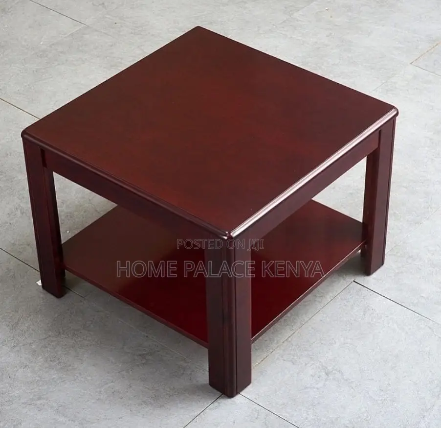 Side Table: Wood Grain Paper Faced Coffee Table