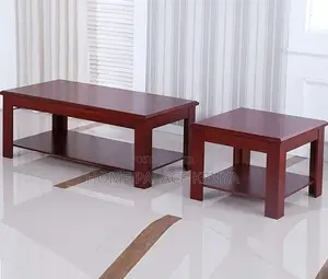 Side Table: Wood Grain Paper Faced Coffee Table