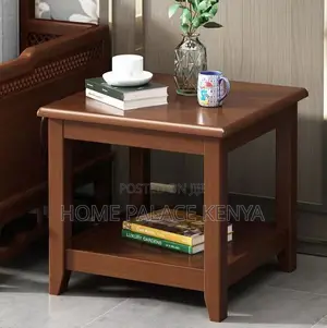 Side Table: Wood Grain Paper Faced Coffee Table