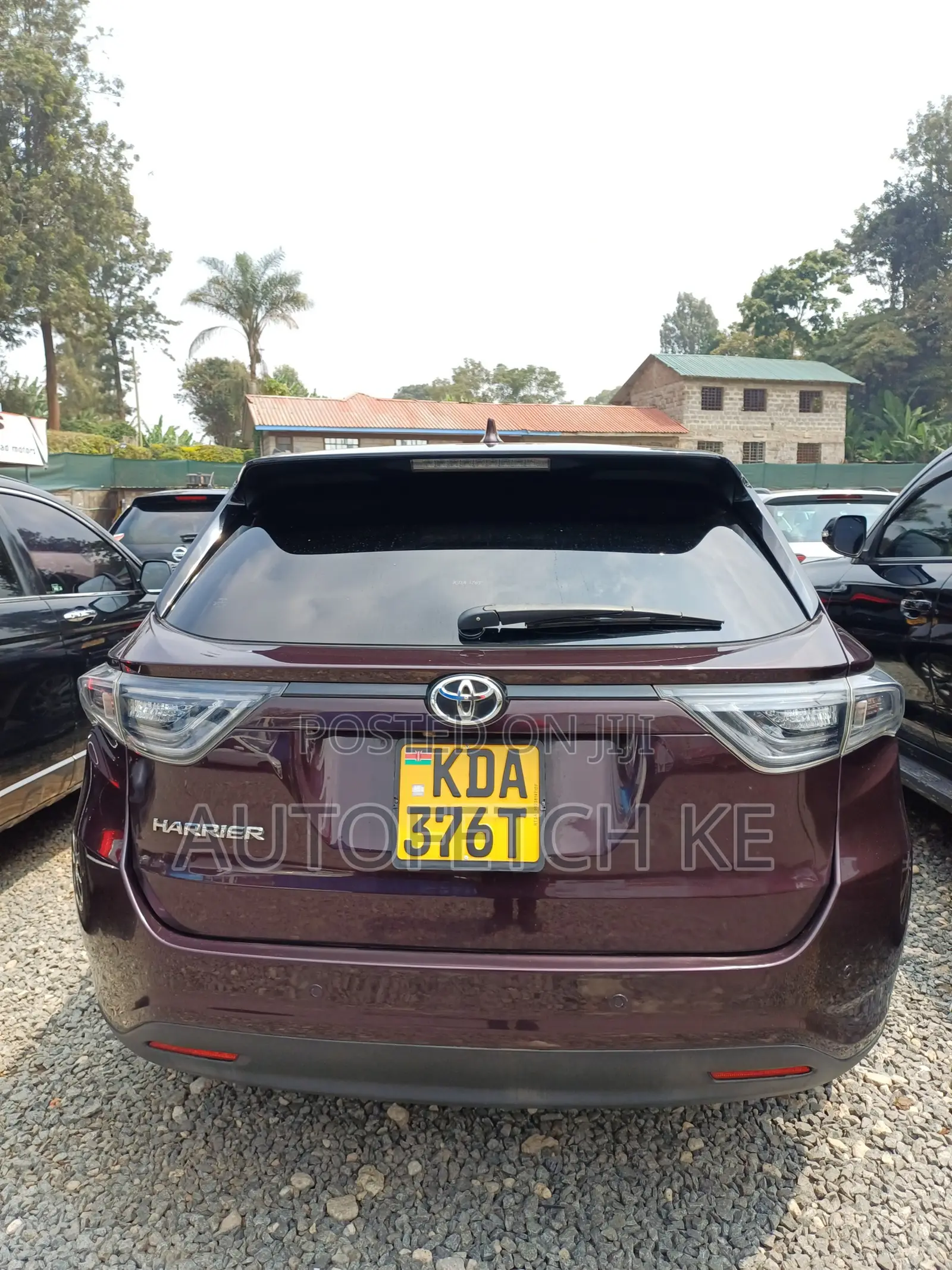 Toyota Harrier 2017 Maroon