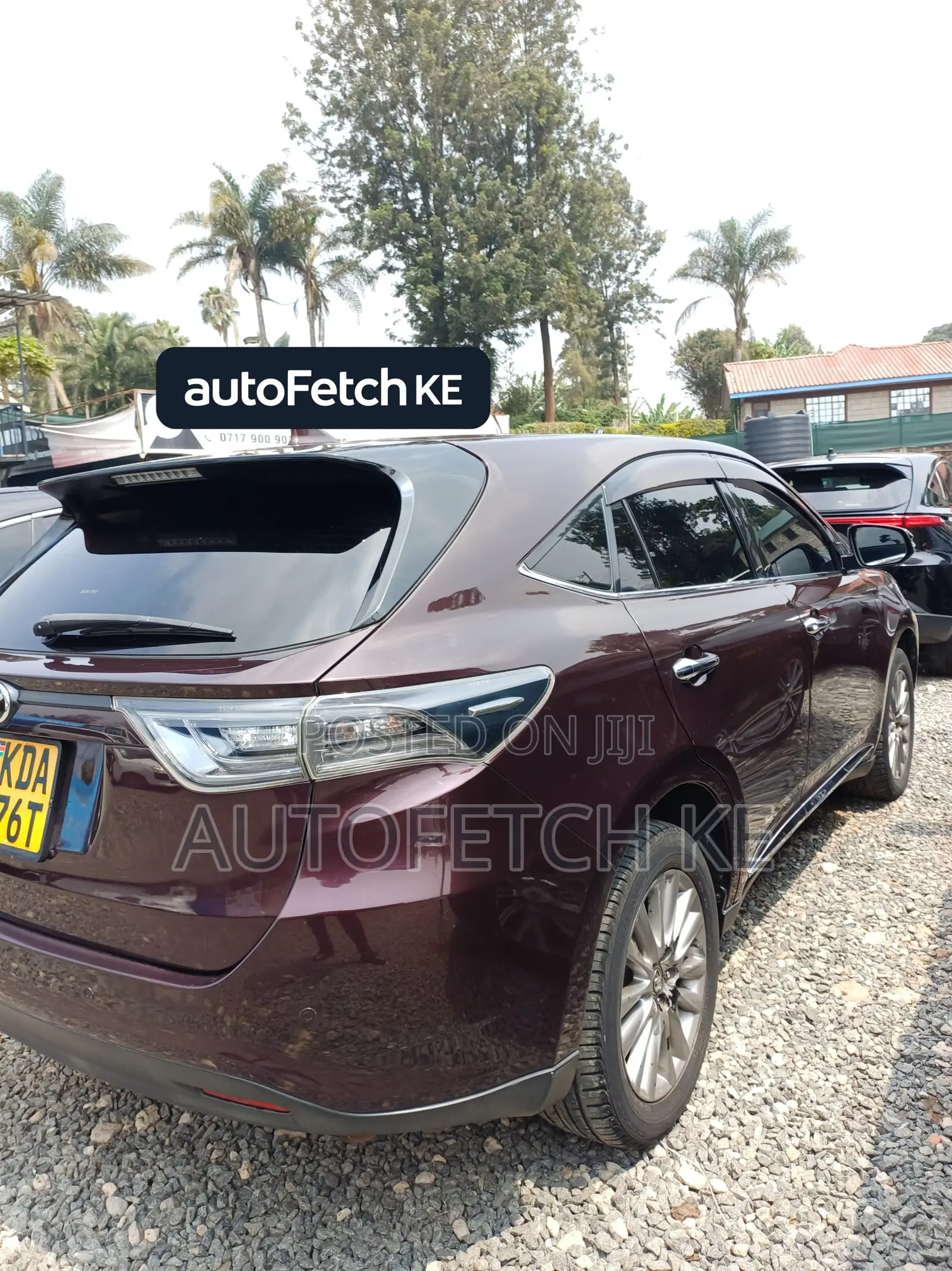 Toyota Harrier 2017 Maroon