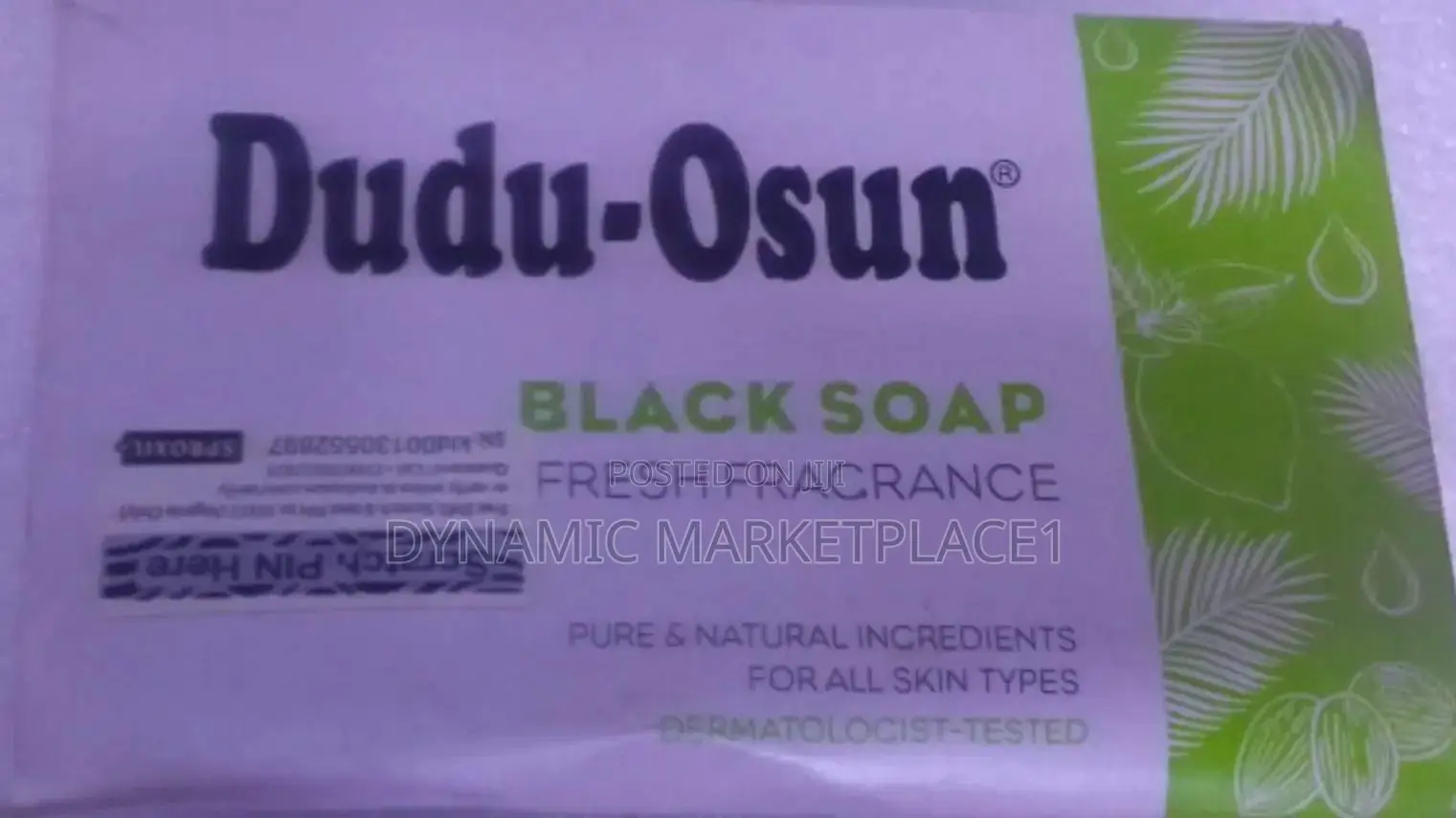Dudu-Osun Black Face Soap