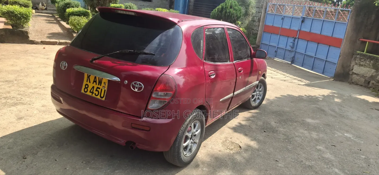 Toyota Duet 2004 Maroon