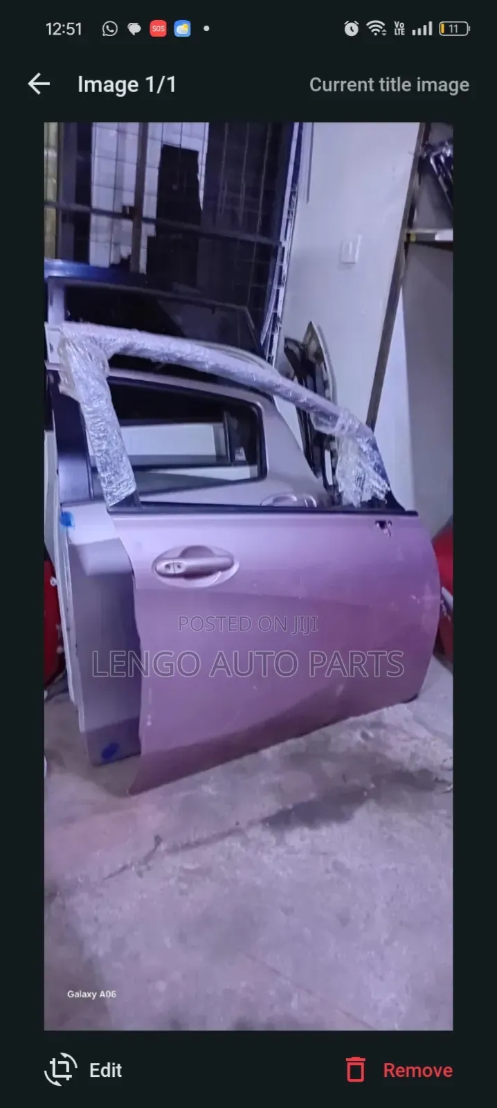Nissan Note 2012- 2018 Front Right Door