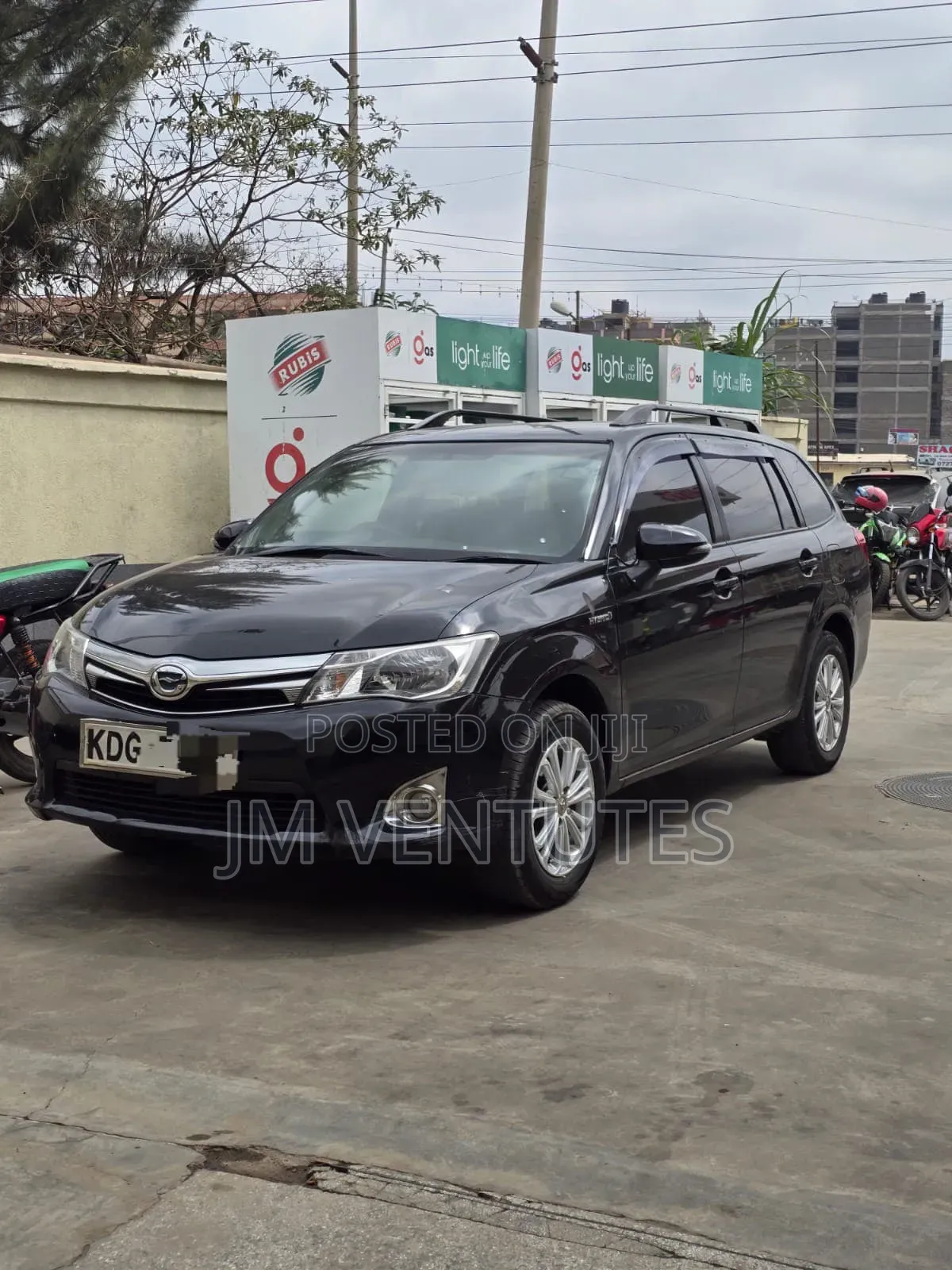 Toyota Corolla Fielder 2015 Black