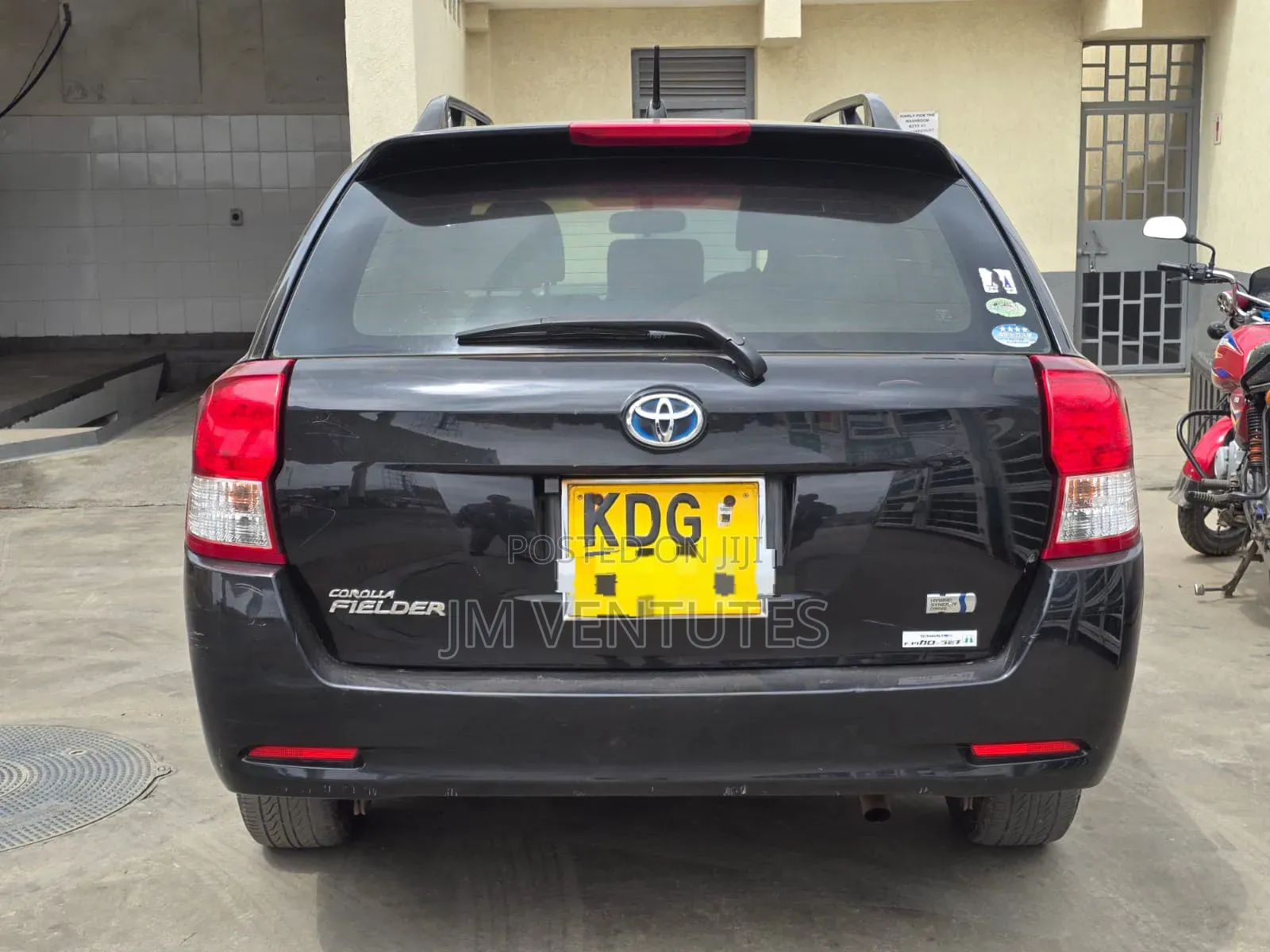 Toyota Corolla Fielder 2015 Black