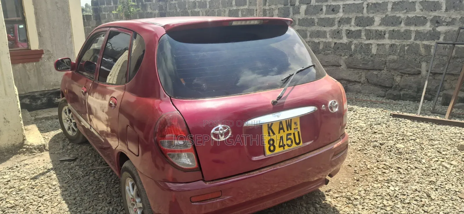 Toyota Duet 2004 Maroon