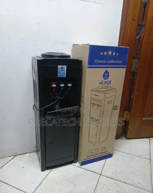Nunix 3 Tap Water Dispenser With Storage Cabinet