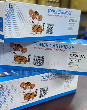 Durable HP 83A Black Toner Cartridge for Office Printing (CF283A)